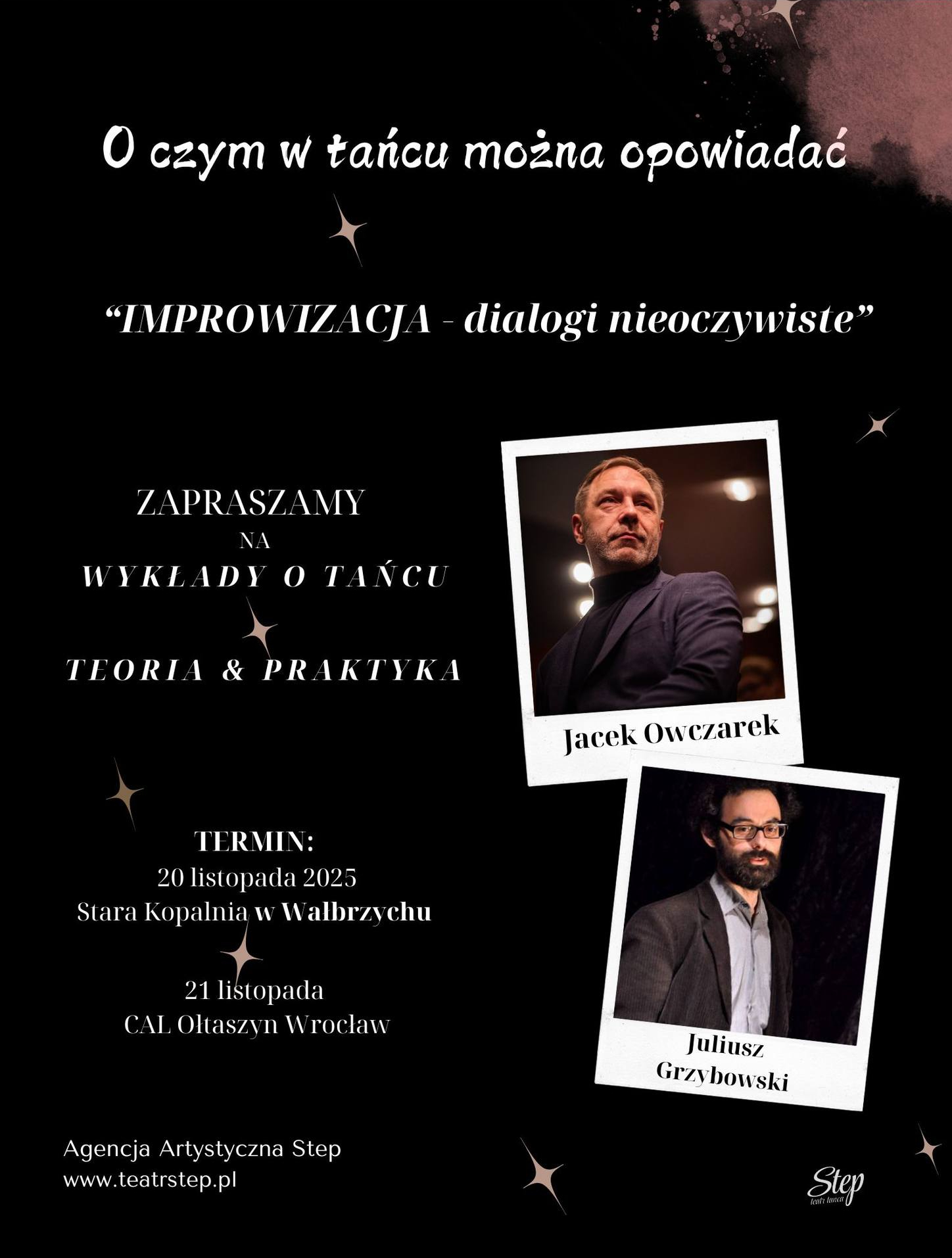 Plakat wydarzenia - O czym w tańcu można opowiadać